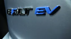 The rear panel of a 2015 Chevy Bolt.