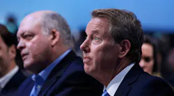 Ford Motor Co. Executive Chairman Bill Ford and James Hackett, Ford president and CEO