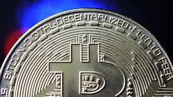 A visualization of Bitcoin digital currency. A visualization of Bitcoin digital currency.