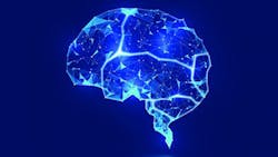 An illustration of a brain, depicting artificial intelligence. An illustration of a brain, depicting artificial intelligence.