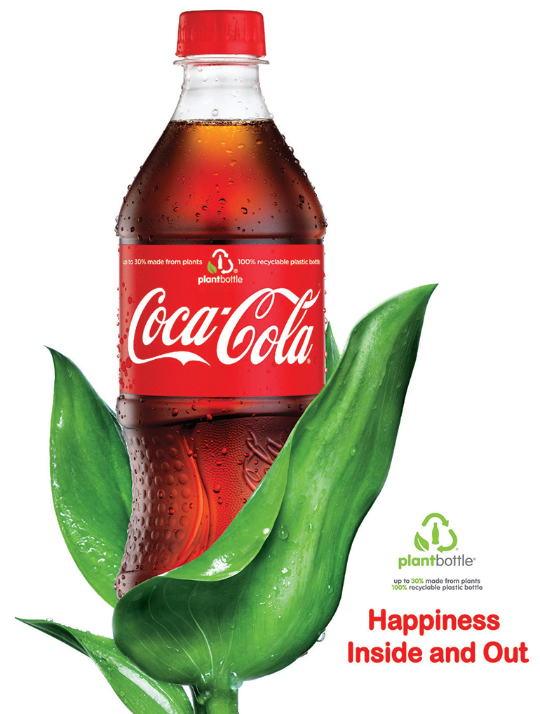 Coca-Cola Plant Bottle