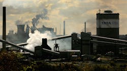 An English Tata Steel mill. An English Tata Steel mill.