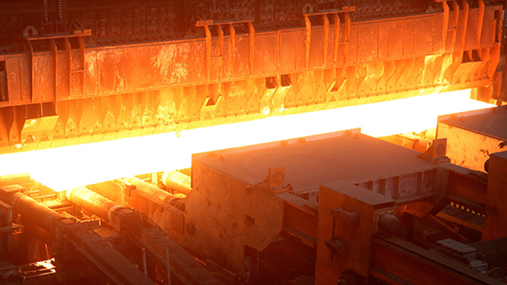 An interior image of an ArcelorMittal plant in Germany.