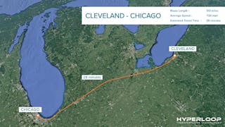 Industryweek 28041 Link Map Cleveland Chicago