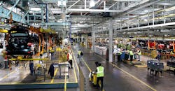 Ford assembly plant in Wayne, Michigan Ford assembly plant in Wayne, Michigan