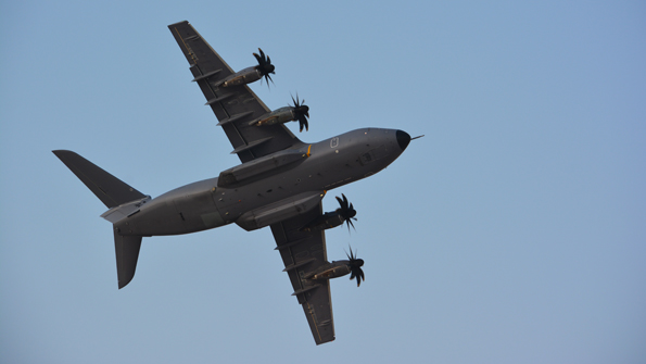 The Airbus Military A400M is a fourengine turboprop military transport aircraft Courtesy of EADS