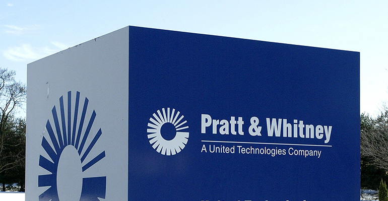 Pratt & Whitney signage