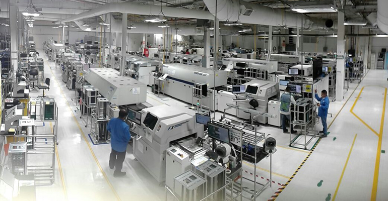 Johnson Controls Reynosa SMT production lines