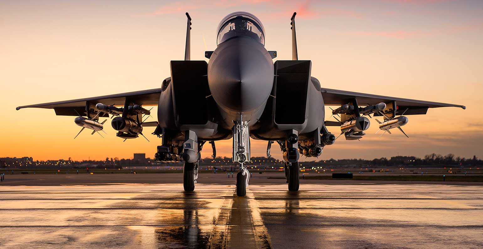 Boeing F-15 fighter jet