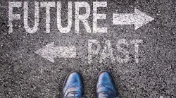 Past and Future Arrows above shoes