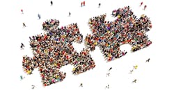 puzzle pieces made of people puzzle pieces made of people