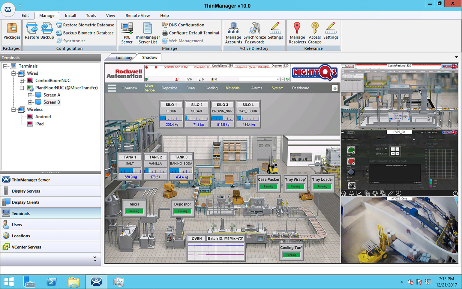 ThinManager Software Release Improves Operator Productivity