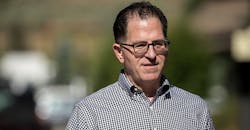 Michael Dell in casual clothes Michael Dell in casual clothes