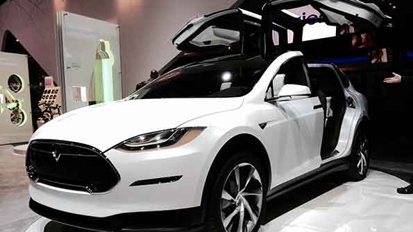 Tesla Model X Front View