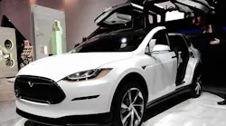 Tesla Model X Front View