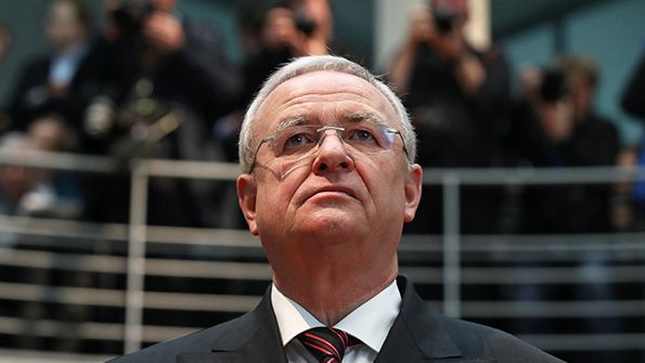 Former VW AG CEO Martin Winterkorn