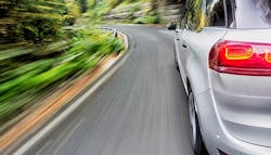 car on curve car on curve