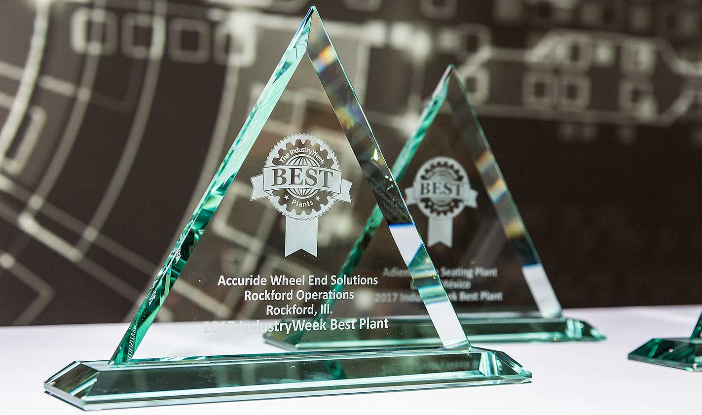 2017 Accuride IW Best Plants Award