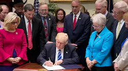 Trump signing