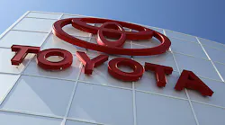 The Toyota logo and wordmark