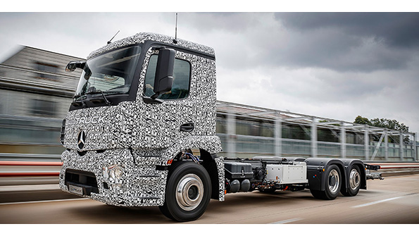 Mercedes Challenges Tesla with ElectricTruck Pledge