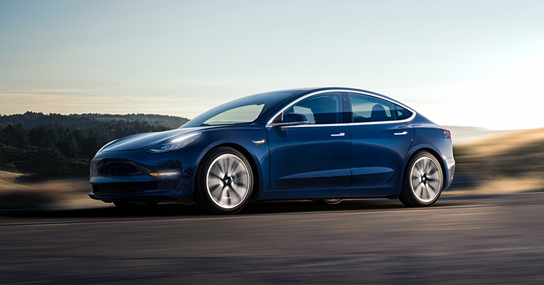 Tesla Model 3 Sedan Hits 100,000 Production