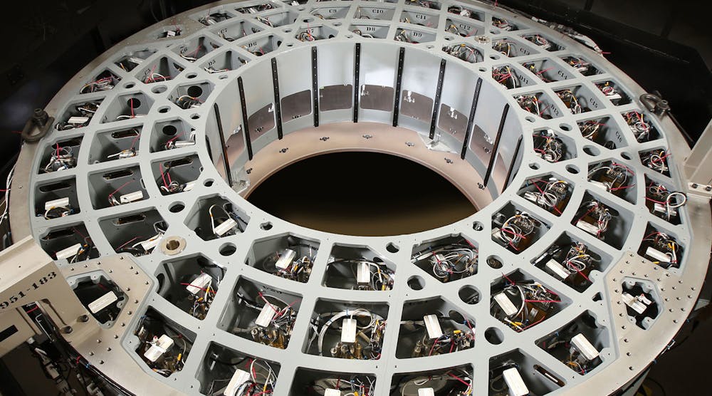 Harris&apos;s largest telescope optic is a 3.5-meter secondary mirror for the Large Synoptic Survey Telescope.