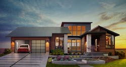 Tesla Punts Solar-Roof Production Ramp, Citing `Complexity' Tesla Punts Solar-Roof Production Ramp, Citing `Complexity'