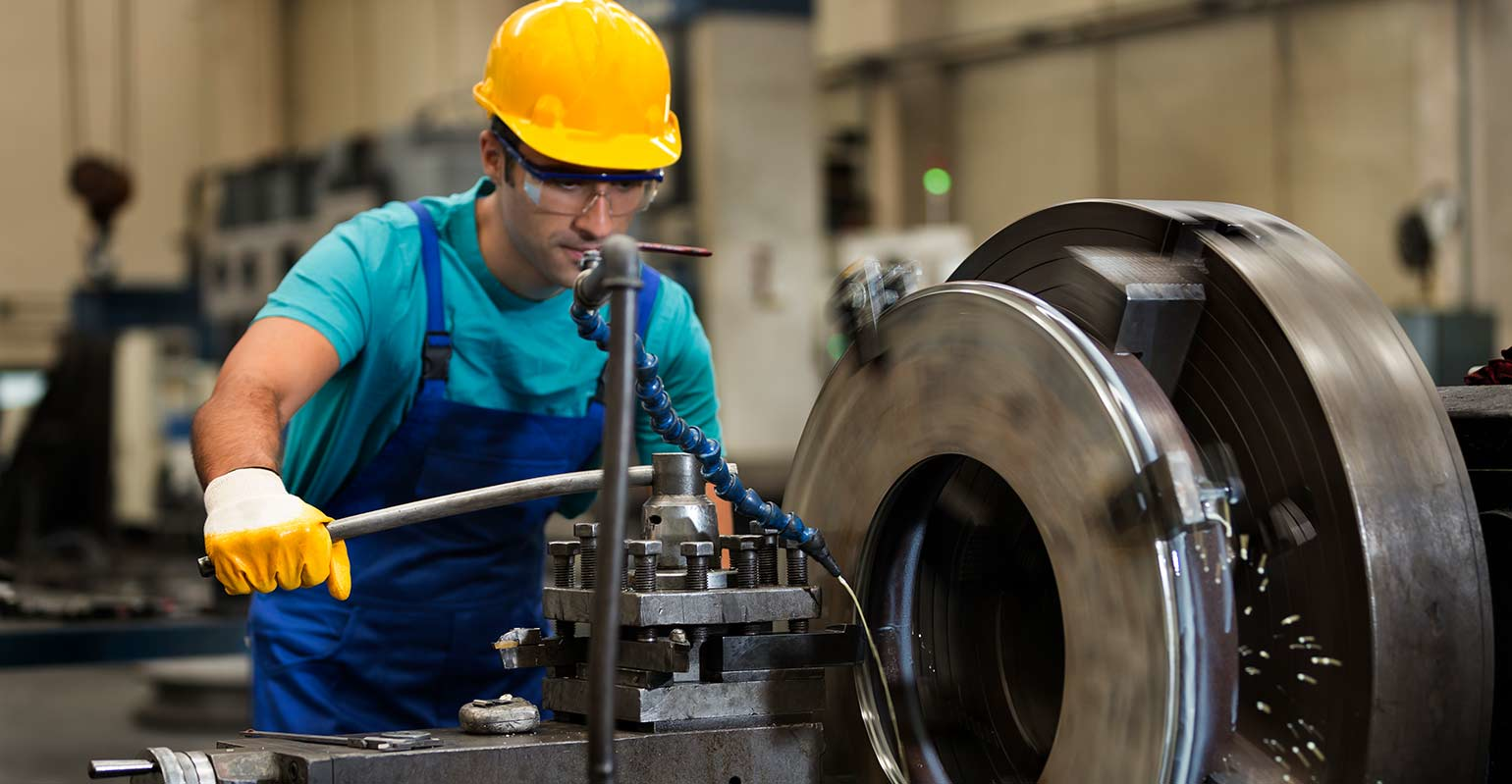 manufacturing metal worker