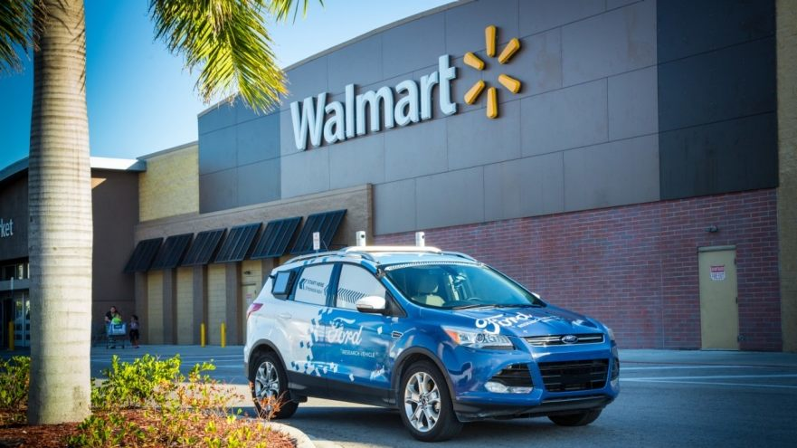 Ford&rsquo;s Autonomous Cars Will Whisk Walmart Deliveries to Doorsteps