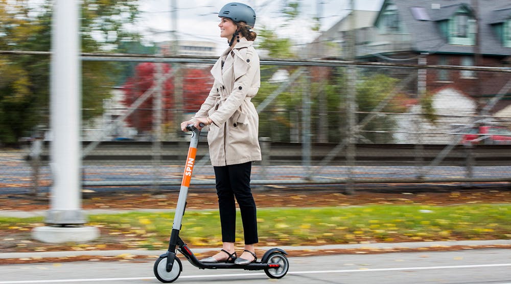 Ford purchased Spin scooter company in 2018.