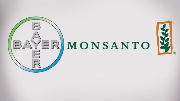 Bayer and Monsanto logos