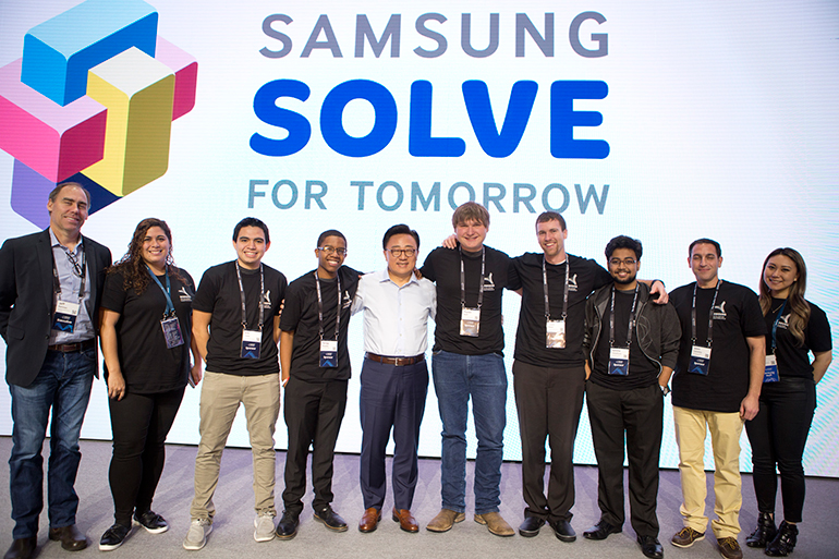 Samsung Supporting Schools Using STEM to Solve Issues