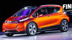 The Chevy Bolt at its 2015 unveiling The Chevy Bolt at its 2015 unveiling