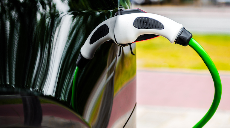 Tesla EV charging cable