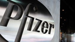 Pfizer logo Pfizer logo