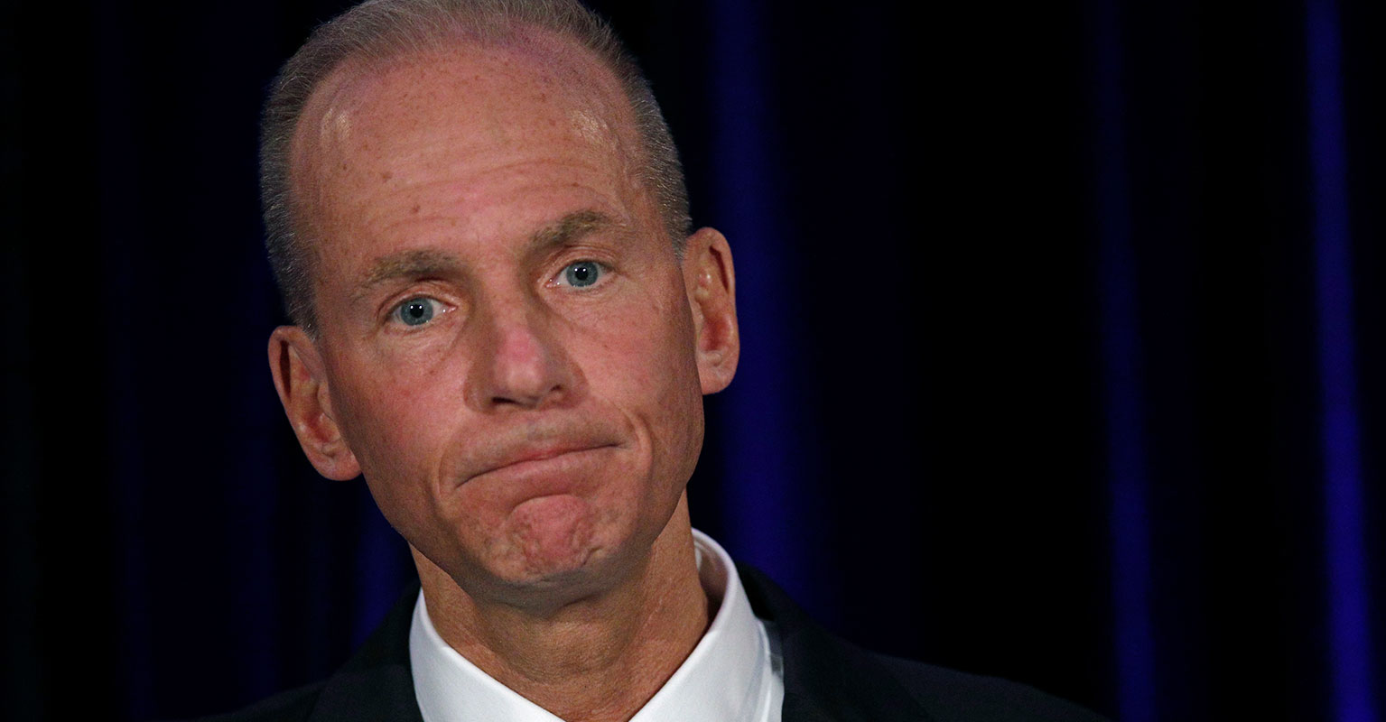 dennis muilenburg grimace