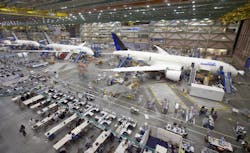 Airplane manufacturing plant Airplane manufacturing plant