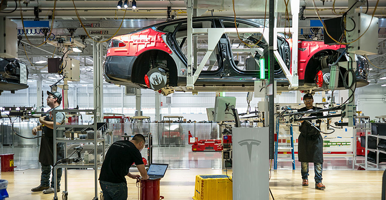 tesla factory
