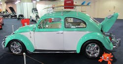 In the ldquosomethingforeveryonerdquo category is this clean twotone rsquo64 Bug owned by Michael Hartley Completing it is a roof rack for luggage some seemingly undersized surfboards and an ice cooler that reminds me of the one my dad used to lug around until we were big enough to barely handle it In the ldquosomethingforeveryonerdquo category is this clean twotone rsquo64 Bug owned by Michael Hartley Completing it is a roof rack for luggage some seemingly undersized surfboards and an ice cooler that reminds me of the one my dad used to lug around until we were big enough to barely handle it