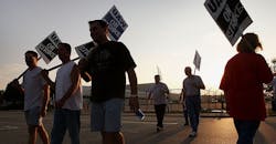 UAW protest UAW protest