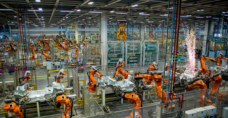 robots in factory
