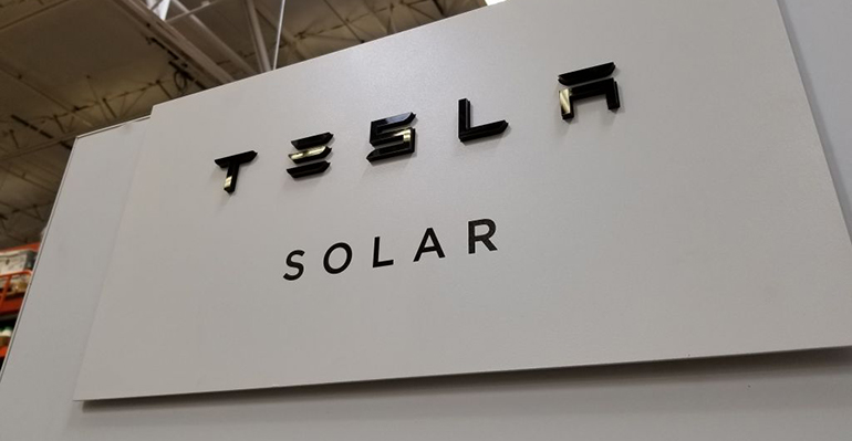 tesla solar