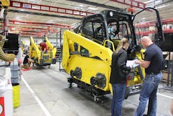 Wacker Neusonnbspfactory employees at work on the skidsteer loader line Wacker Neusonnbspfactory employees at work on the skidsteer loader line