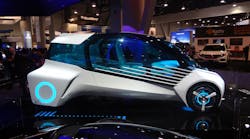 5. Toyota Futuristic Car is Hydrogen Powered
