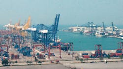 Thailands Chabang Sea Port Thailands Chabang Sea Port