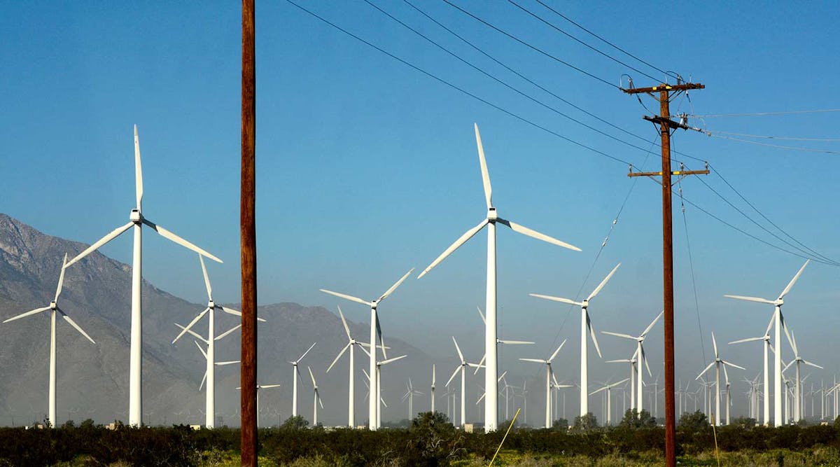 Industryweek 35856 Wind Farm Transmission Power Lines Robert Alexander Gettyimages