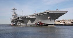 Aircraft carrier USS Gerald R. Ford