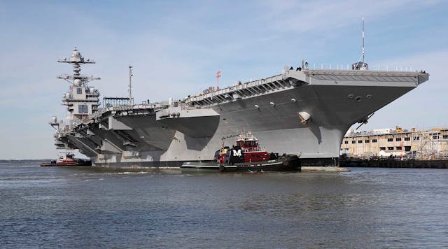 Aircraft carrier USS Gerald R. Ford