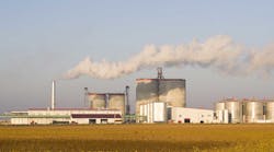 Industryweek 35882 Biofuel Production Plant With Grain Elevators Soybeans Iowa Ethanol Lynngrae Istock Gettyimagesplus